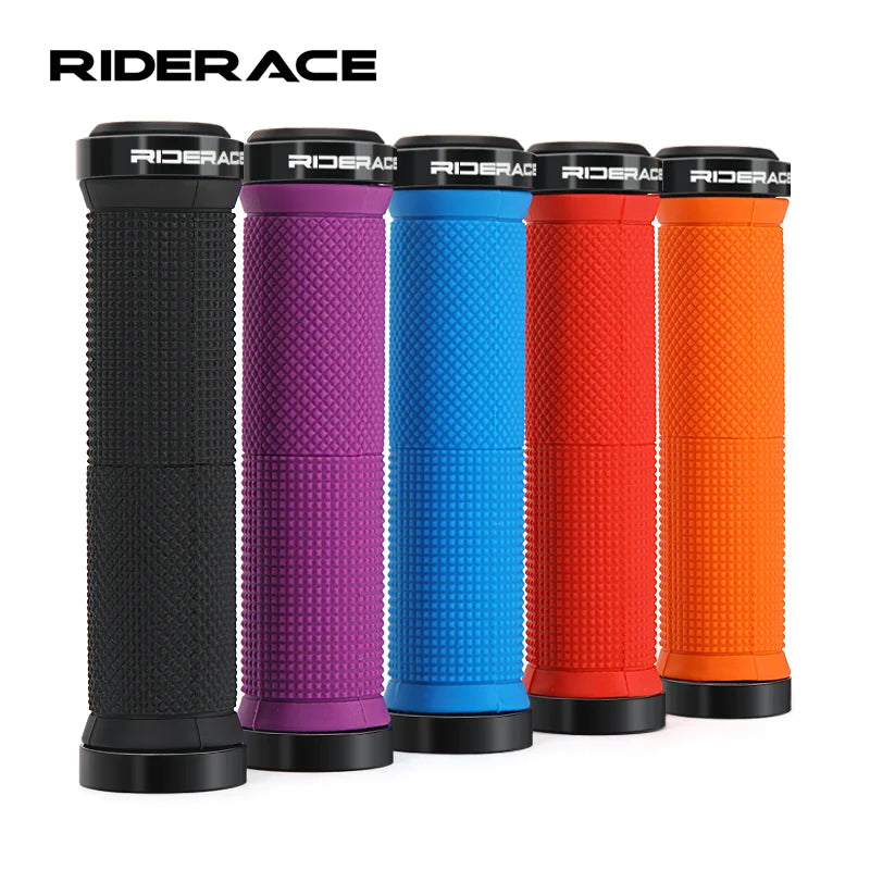 RIDE RACE Lock-On MTB Bike Handlebar Grips Anti-Slip Ergonomic Secondary image