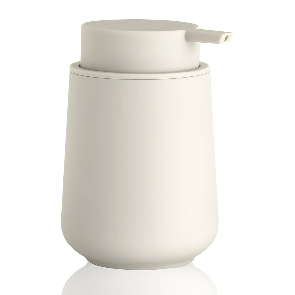 Matte Black Liquid Soap Dispenser 11oz Modern Bathroom & Kitchen Pump Bottle
