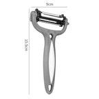 360 Degree Rotary Peeler 3-in-1 – Multifunction Vegetable & Fruit Cutter Slicer