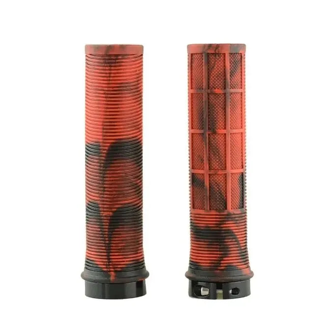 TPR MTB Bicycle Handlebar Grips Aluminum Lock-On Non-Slip Comfort