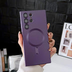 Luxury Magnetic Case for Samsung Galaxy S23 S24 S25 S26 Ultra
