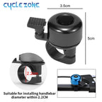 MTB Bicycle Bell Aluminum Alloy Loud Bike Handlebar Safety Ring