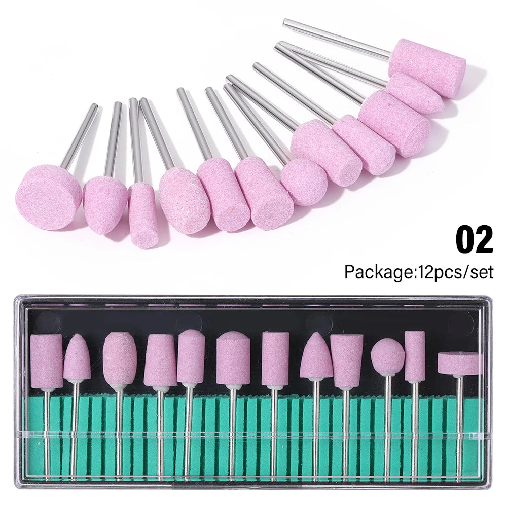 LINMANDA 6 in 1 Electric Nail Drill Kit Portable Manicure File Machine