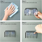 Stainless Steel Sponge Holder Suction Cup Kitchen Sink Caddy