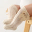 Baby Girl Knee High Lace Socks Soft Cotton Bow Socks 0-3Y
