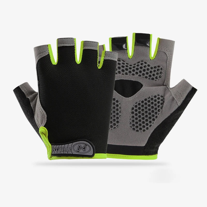 Half Finger Gym & Cycling Gloves Anti-Slip Breathable