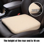 Thickened Car Seat Booster Cushion Memory Foam 3D Mesh Breathable Pad