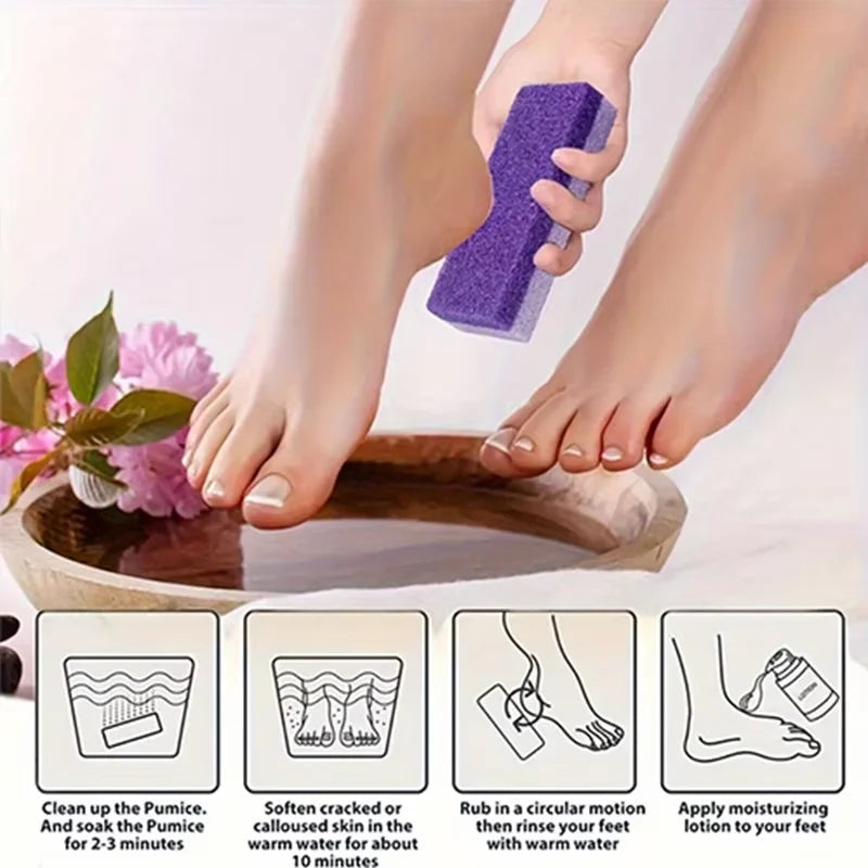Pumice Stone Foot Scrubber Callus Remover