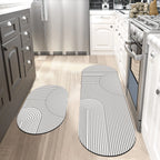 Diatomite Super Absorbent Kitchen Mat Non-Slip Washable Floor Rug