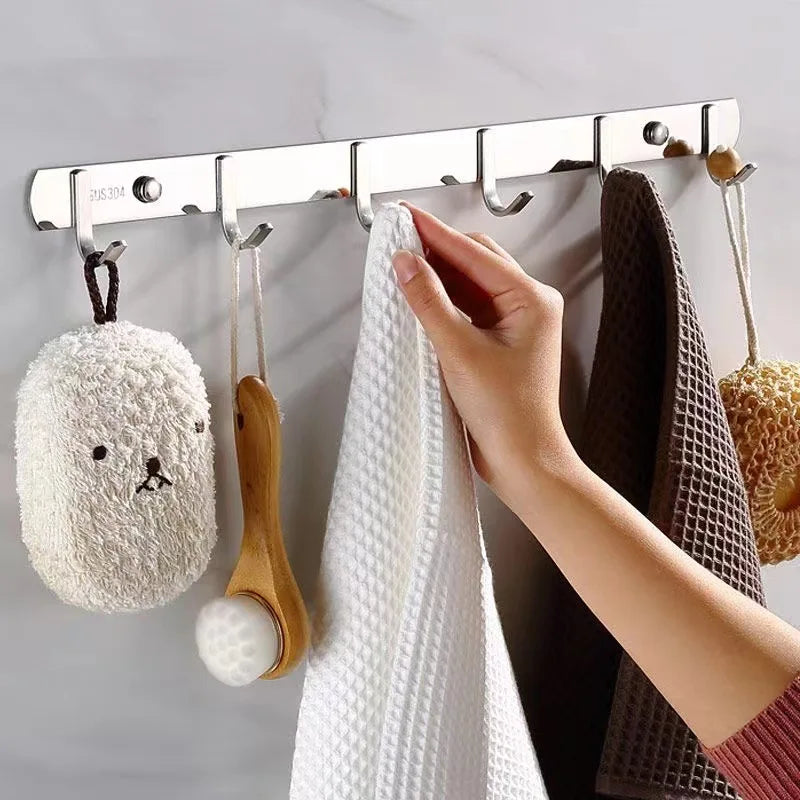 Stainless Steel Hook Rack