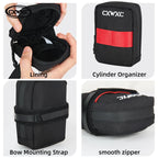 Mini Waterproof Bike Saddle Bag 0.35L Lightweight Cycling Storage Bag