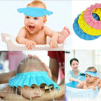 Adjustable Baby Shampoo Cap Waterproof Bath Hat
