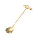 Cute Cat Coffee Spoon 304 Stainless Steel – Dessert & Ice Cream Spoon
