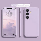 Liquid Silicone Camera Protection Case for Samsung Galaxy S24 S25 S26