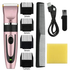 Electric Hair Clipper for Men Professional Rechargeable Trimmer