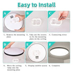 Ultra Thin LED Ceiling Lamp for Bedroom & Living Room