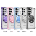 Magnetic Rotating Stand Case for Samsung Galaxy S21 S23 S24 S25 S26