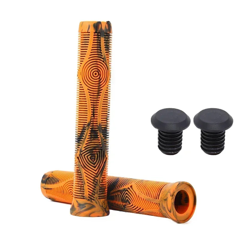 160mm MTB Handlebar Grips Extended Anti-Slip Shockproof Rubber
