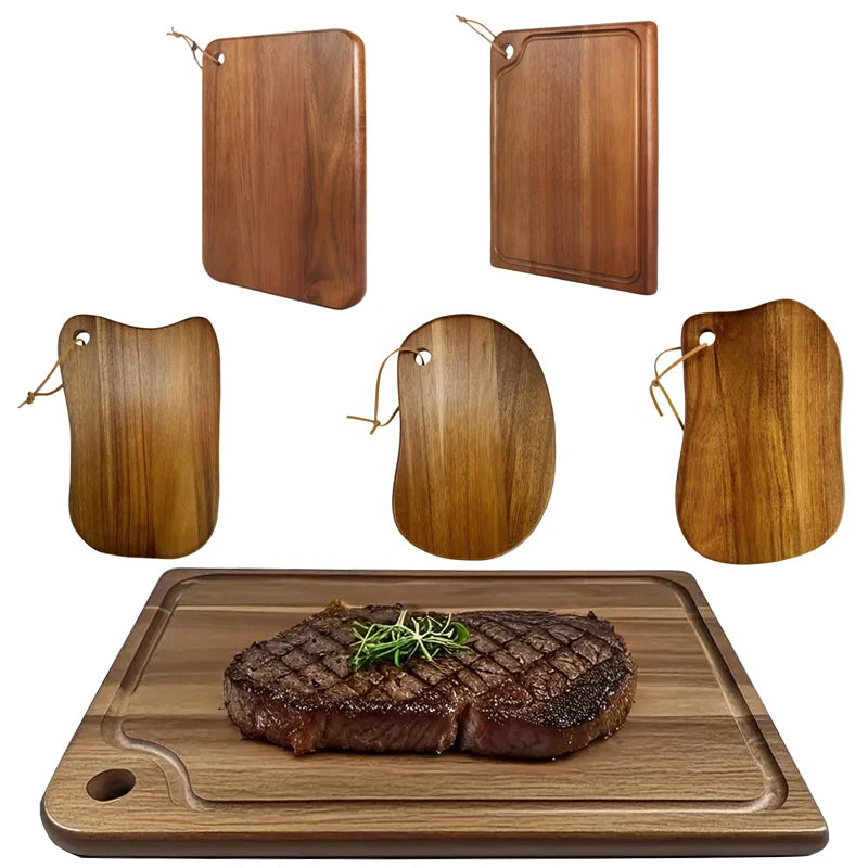 Acacia Wood Cutting Board Large Chopping Board Main image