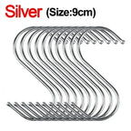 Stainless Steel S Hooks Kitchen Organizer