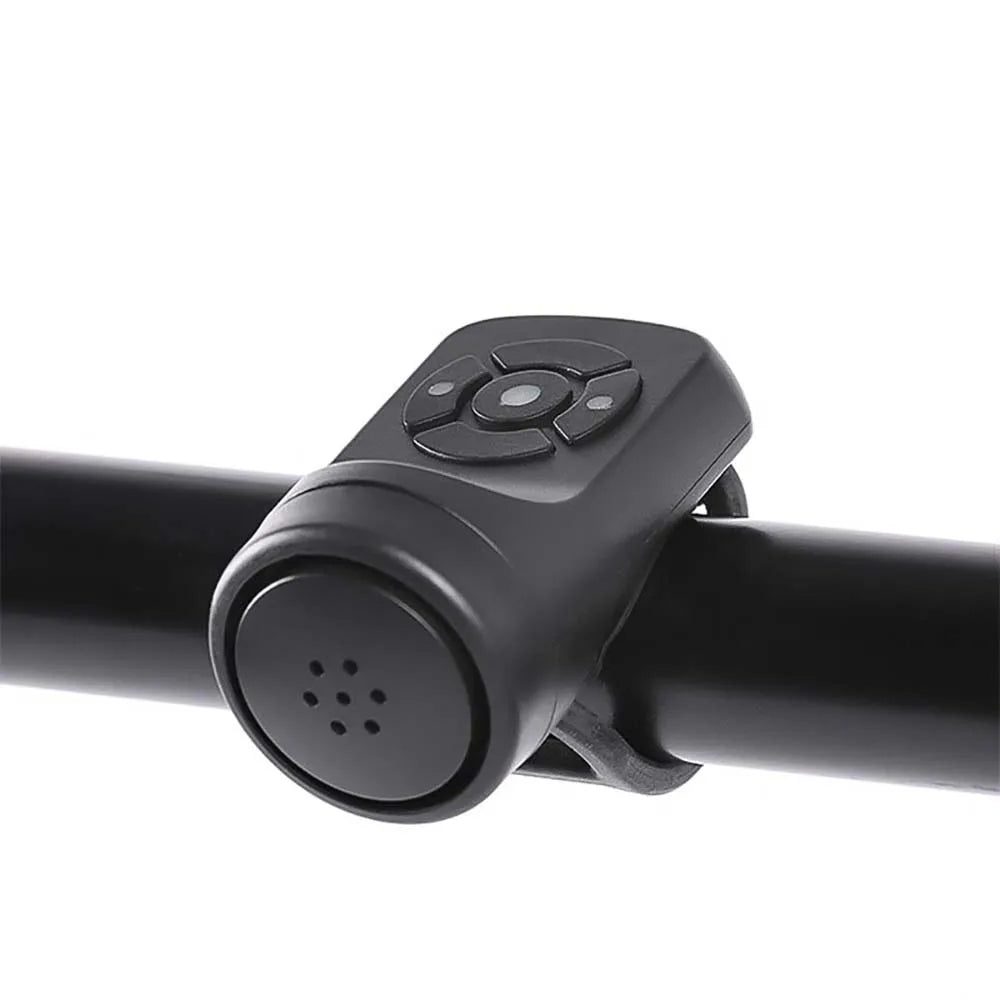 USB Rechargeable Electric Bike Bell Waterproof MTB Bicycle Warning Horn Main image