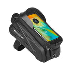 Waterproof Bike Phone Holder Top Tube Bag MTB Road Reflective