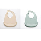 BPA Free Silicone Baby Bib Waterproof Feeding Bib
