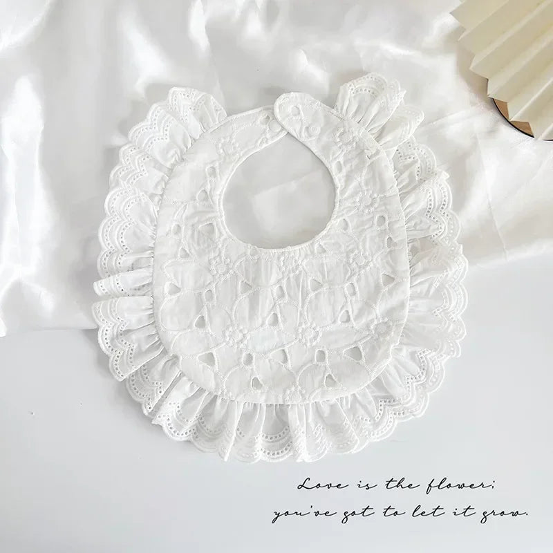 INS Style Baby Cotton Bibs Waterproof Drool Scarf Feeding Bib