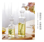 High Borosilicate Glass Oil Pot Leakproof Oil & Vinegar Dispenser Bottle