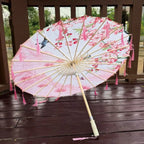 Buy 70cm Chinese Silk Tassel Umbrella