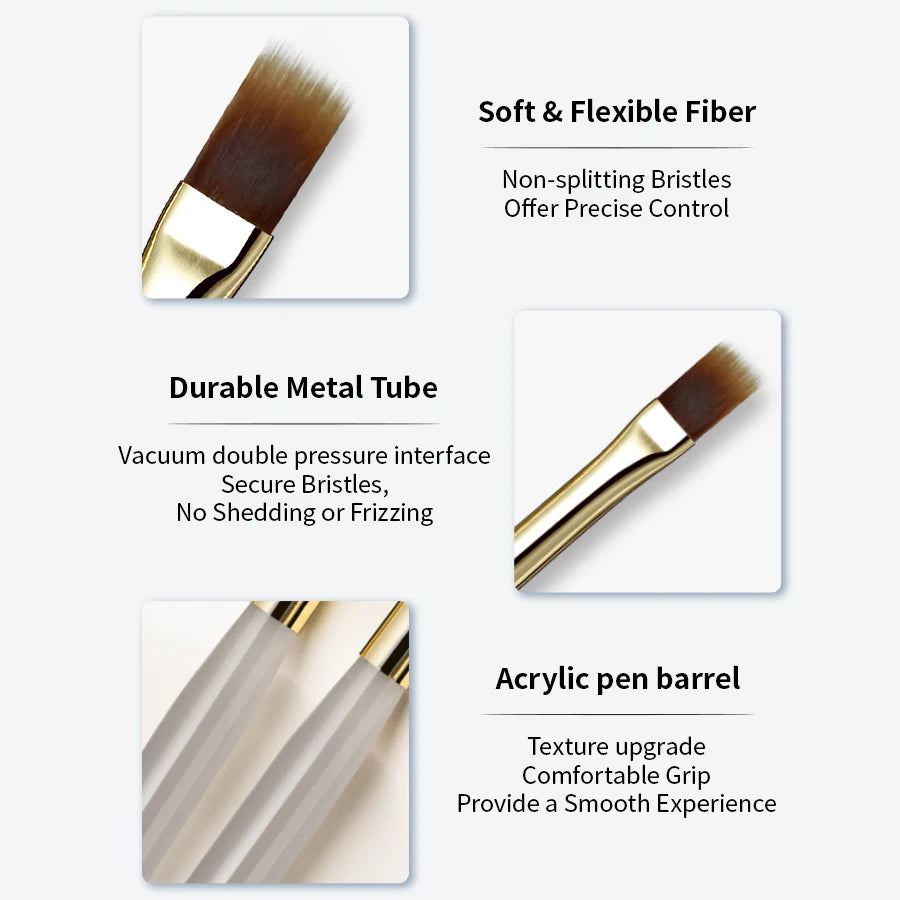 RSNAIL Nail Art Brush Gradient Painting Pen for Manicure Design
