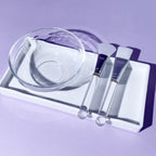 Face Mask Mixing Bowl Spoon Brush DIY Skin Care Applicator Set