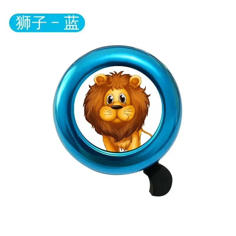 Cartoon Animal Bike Bell Loud Aluminum Alloy Bell for Kids & Scooters