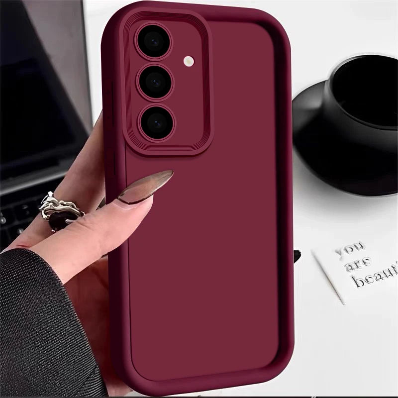Candy Color TPU Case for Samsung Galaxy S23 S24 S25 S26 & A Series