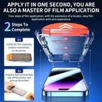 4K Tempered Glass Screen Protector for iPhone with Easy Alignment Kit