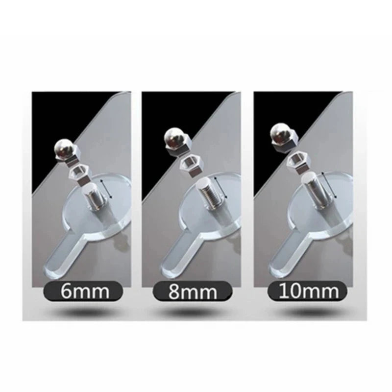 Punch-Free Screw Stickers Invisible Wall Picture Hanging Hooks