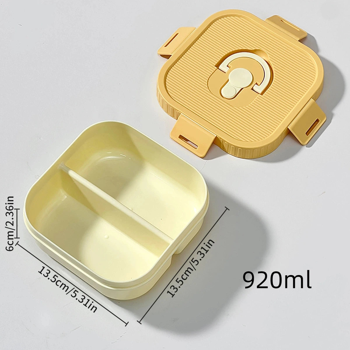 WORTHBUY Portable Lunch Box Leakproof Microwave Safe Bento Box