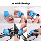 130dB Electric Bike Horn Loud Bicycle Safety Bell with Police Siren