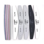 5Pcs Nail File Set Professional Grit Manicure Buffer Kit