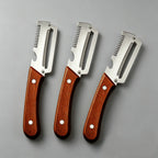 Multifunctional 3-in-1 Stainless Steel Peeler – Slicer & Shredder Tool