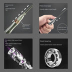 Self-Locking Bearing Skipping Rope Aluminium Handle Adjustable Speed