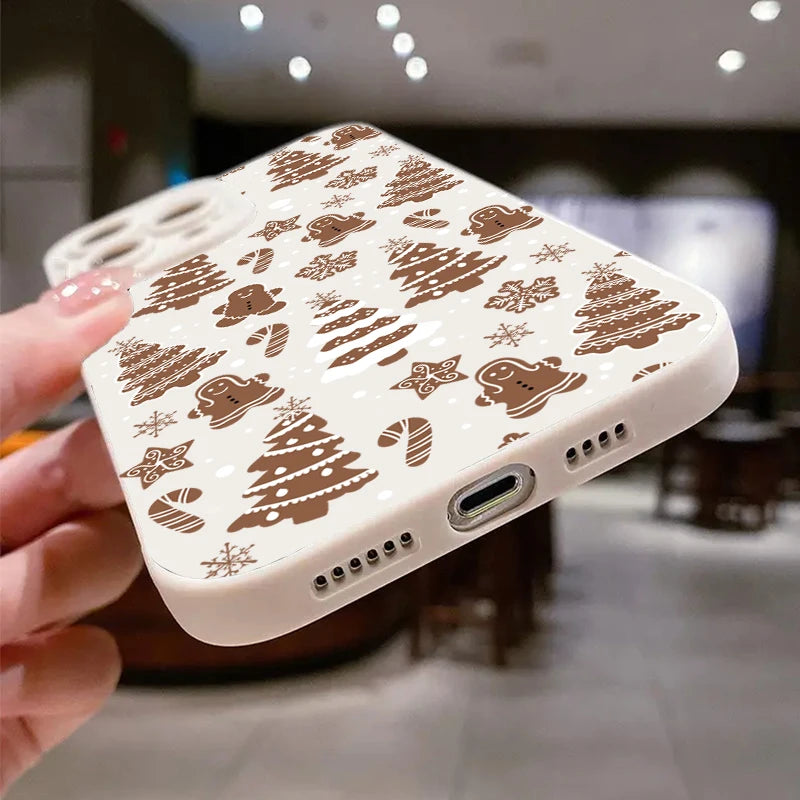 Christmas Tree Graphic Case for iPhone 11 12 13 14 15 16 17 Pro Max