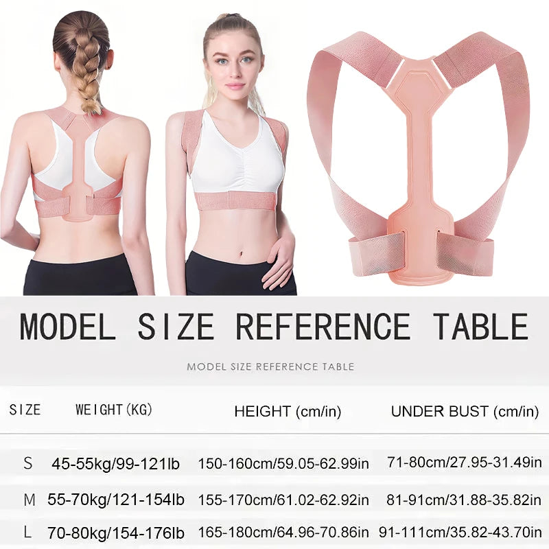 Invisible Posture Corrector Belt Adjustable Back Brace Support Secondary image