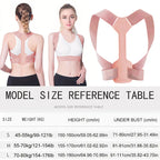Invisible Posture Corrector Belt Adjustable Back Brace Support