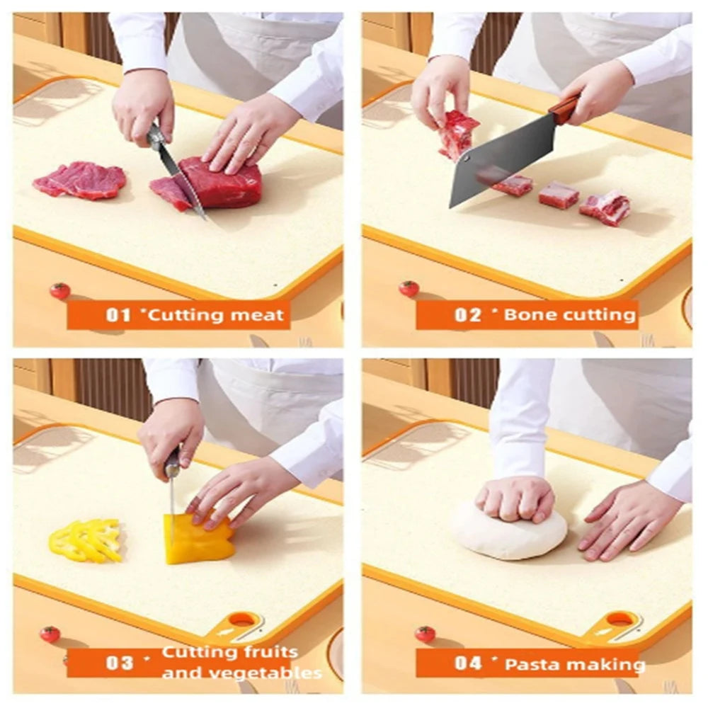 Double-Sided Cutting Board Antibacterial & Non-Slip