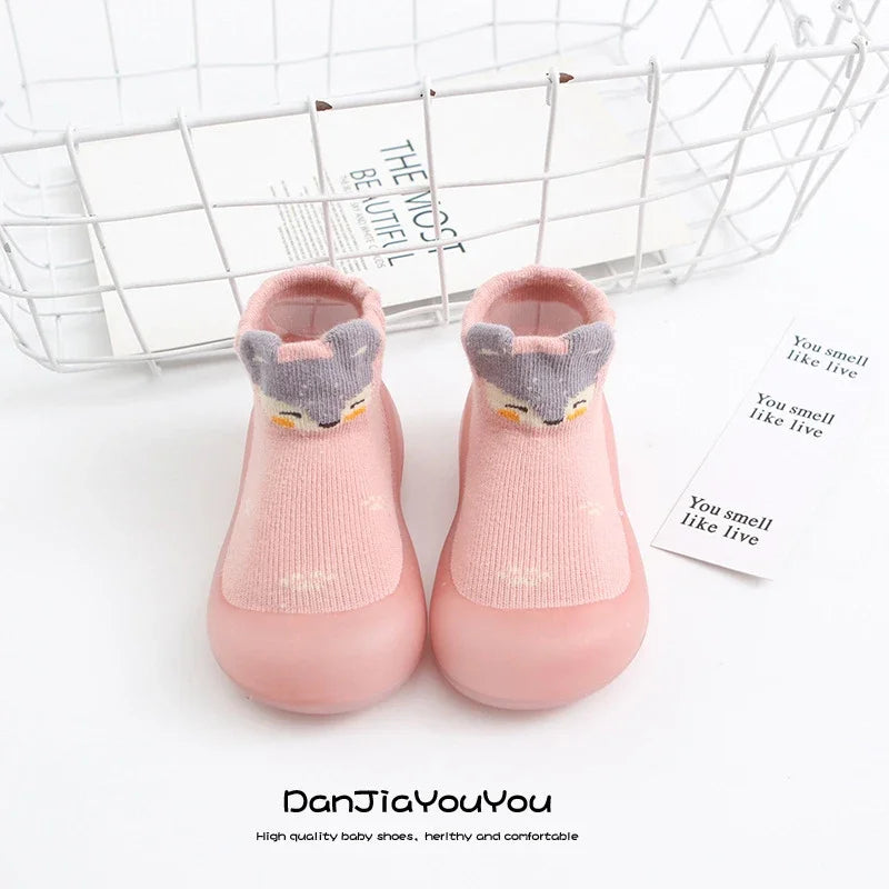 Baby Socks Shoes UK – Cute Cartoon Soft Sole First Walker Booties