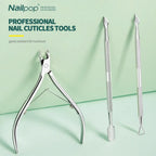 Stainless Steel Manicure Pedicure Tool Set Nail Cuticle Trimmer Kit