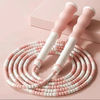 Soft Beaded Skipping Rope 2.8M Tangle-Free Segmented Kids Adults