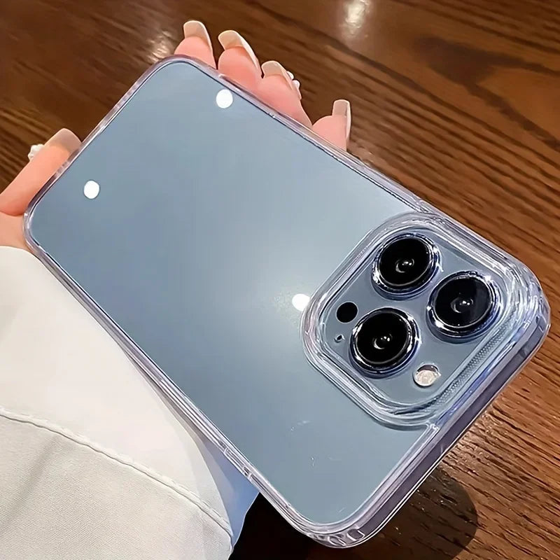 Ultra Thin Clear Acrylic Case for iPhone 11 12 13 14 15 16 17 Pro Max
