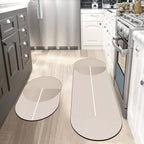 Diatomite Super Absorbent Kitchen Mat Non-Slip Washable Floor Rug